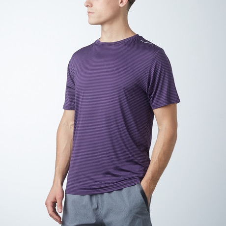 Four Way Stretch Short Sleeve T-Shirt // Purple (XS)
