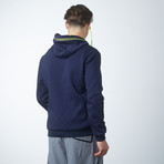 Speaker Hoodie // Blue (XS)