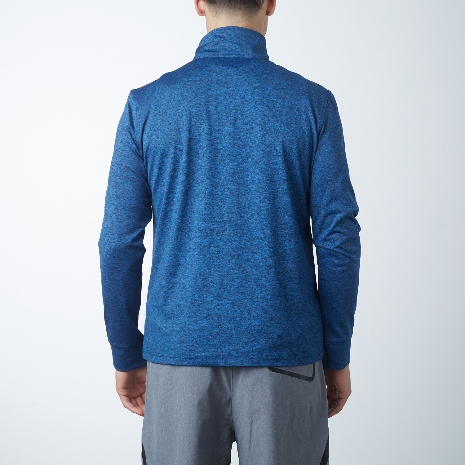 Quarter Zip Sweatshirt // Blue (XS) - Alanic - Touch of Modern