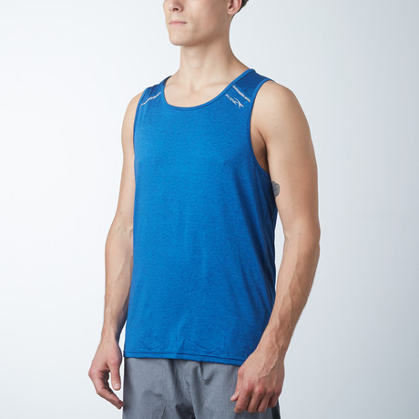 Reflective Tank // Heather Blue (XS)