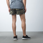 Lightweight Low Cut Shorts // Camo Green (XL)