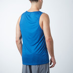 Reflective Tank // Heather Blue (XS)