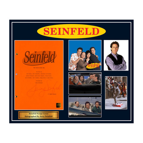Signed Script Collage // Seinfeld