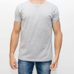 Men's Crew Neck T-Shirt // Light Heather Gray (XL)