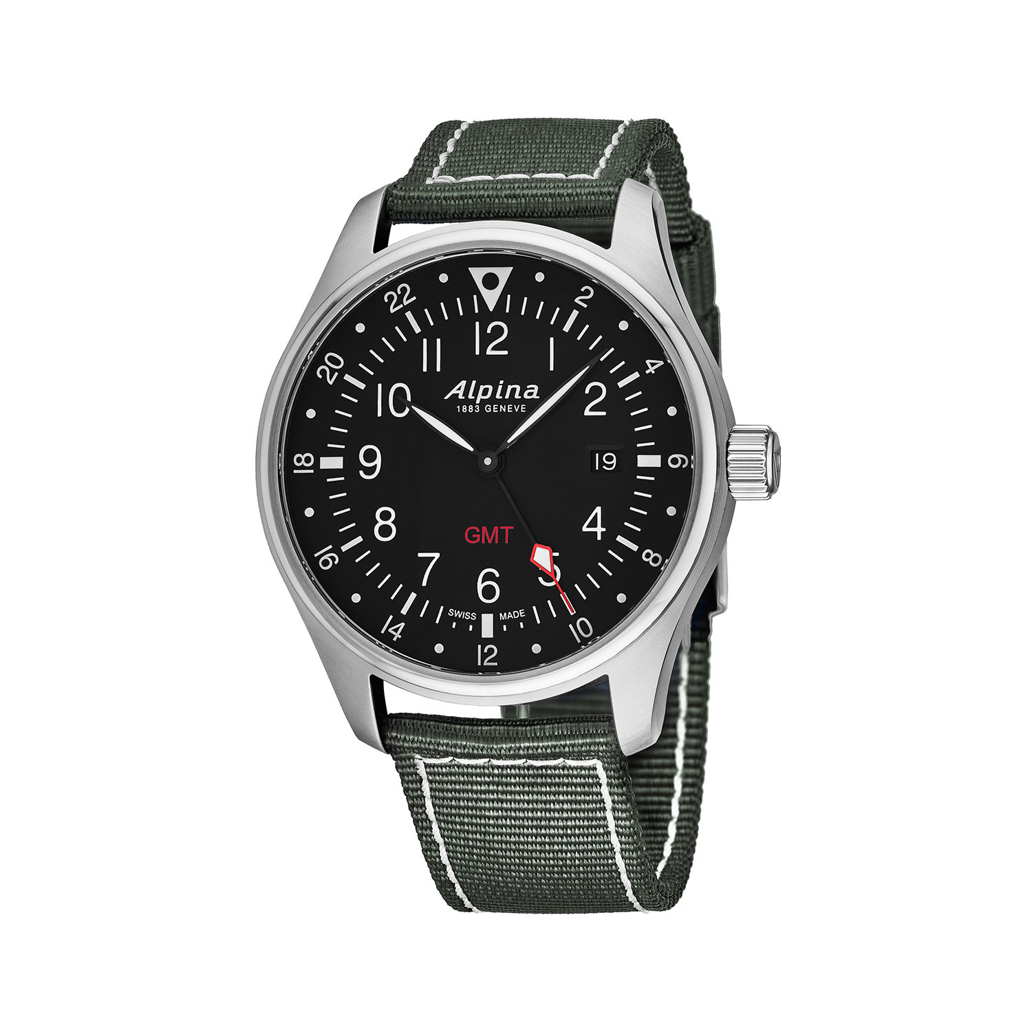 Alpina Startimer Pilot GMT Quartz AL 247B4S6 Versatile