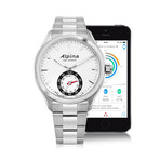 Alpina Horological Quartz Smartwatch // AL-285S5AQ6B