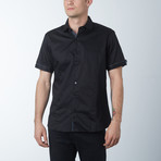 Silk 2 Short Sleeve Shirt // Black (M)