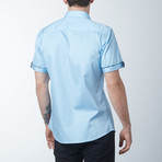 Silk 2 Short Sleeve Shirt // Sky (L)
