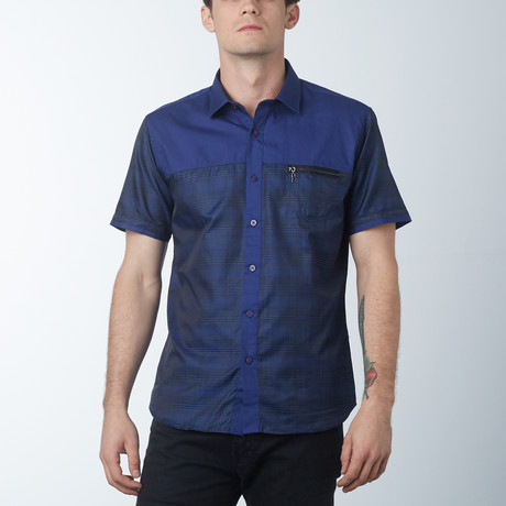 Ace Short Sleeve Shirt // Navy (XL)