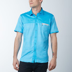 Ace Short Sleeve Shirt // Turquoise (M)