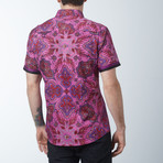 Tropic Dragon Short Sleeve Shirt // Purple (S)