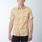 Florist Short Sleeve Shirt // Orange (L)