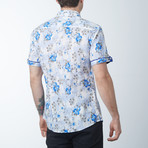 Anemone Short Sleeve Shirt // Blue (S)