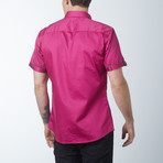 Silk 2 Short Sleeve Shirt // Magenta (M)