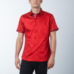 Silk 2 Short Sleeve Shirt // Coral (XL)