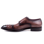 Premium Double Monk Daniel // Brown (Euro: 42)