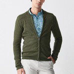 Tricot Cardigan // Olive (XL)