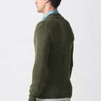 Tricot Cardigan // Olive (XL)