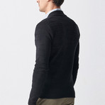 Tricot Cardigan // Black (2XL)