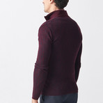 Tricot Cardigan // Claret Red (L)