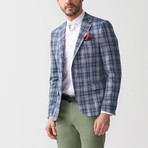 Plaid Blazer // Blue (Euro: 52)