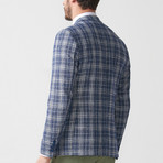 Plaid Blazer // Blue (Euro: 52)