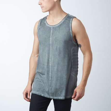 Charlie Quilted Tank // Mushroom (XS)