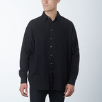 Tencel Parson Box Shirt // Black (S)