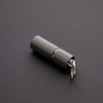 PISA Light // Ultra-Small Rechargeable Flashlight (Black)