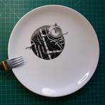 First Bean to Space // Set of 4 // Circular Gate