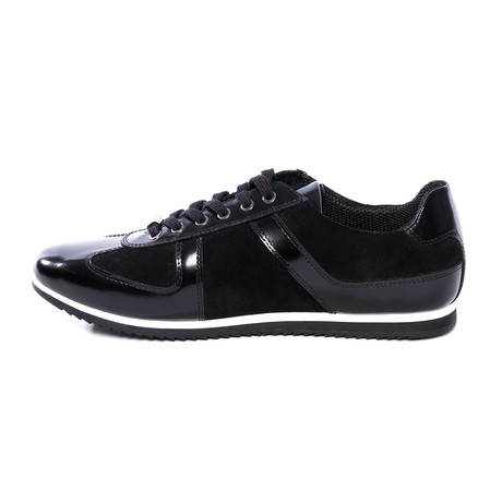 Alexander Leather Sneakers // Black (Euro: 42)