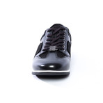 Preston Leather Sneakers // Black (Euro: 42)