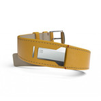 Klokers Quartz // KLINK-01-MC7// Yellow Bracelet Strap
