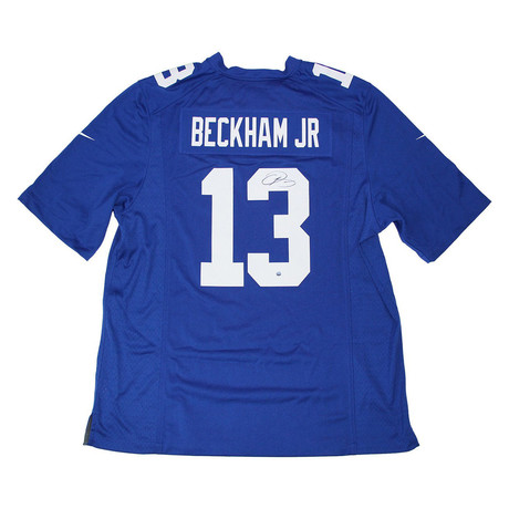 Signed NY Giants Replica Jersey // Odell Beckham Jr.