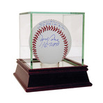 David Cone + Don Larsen + David Wells Signed Baseball