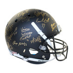 College Football's Best Multi-Signed Schutt Replica Helmet