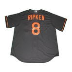 Cal Ripken Jr. Signed Baltimore Orioles Black Jersey