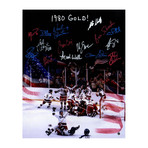 Signed 'Miracle On Ice' Photo // 1980 USA Men's Hockey Team