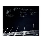 Signed Yankee Stadium Facades Photo // Yankees World Series MVPs