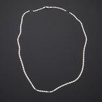 Greek Design Diamond Cut Oval Plate Chain