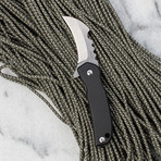 Black Panther Titanium Knife // Black