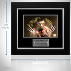 Wolverine // Hugh Jackman + Stan Lee Signed Photo // Custom Frame