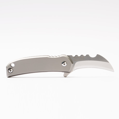 Black Panther Titanium Knife // Grey