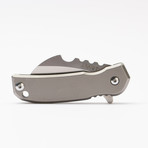 Black Panther Titanium Knife // Grey