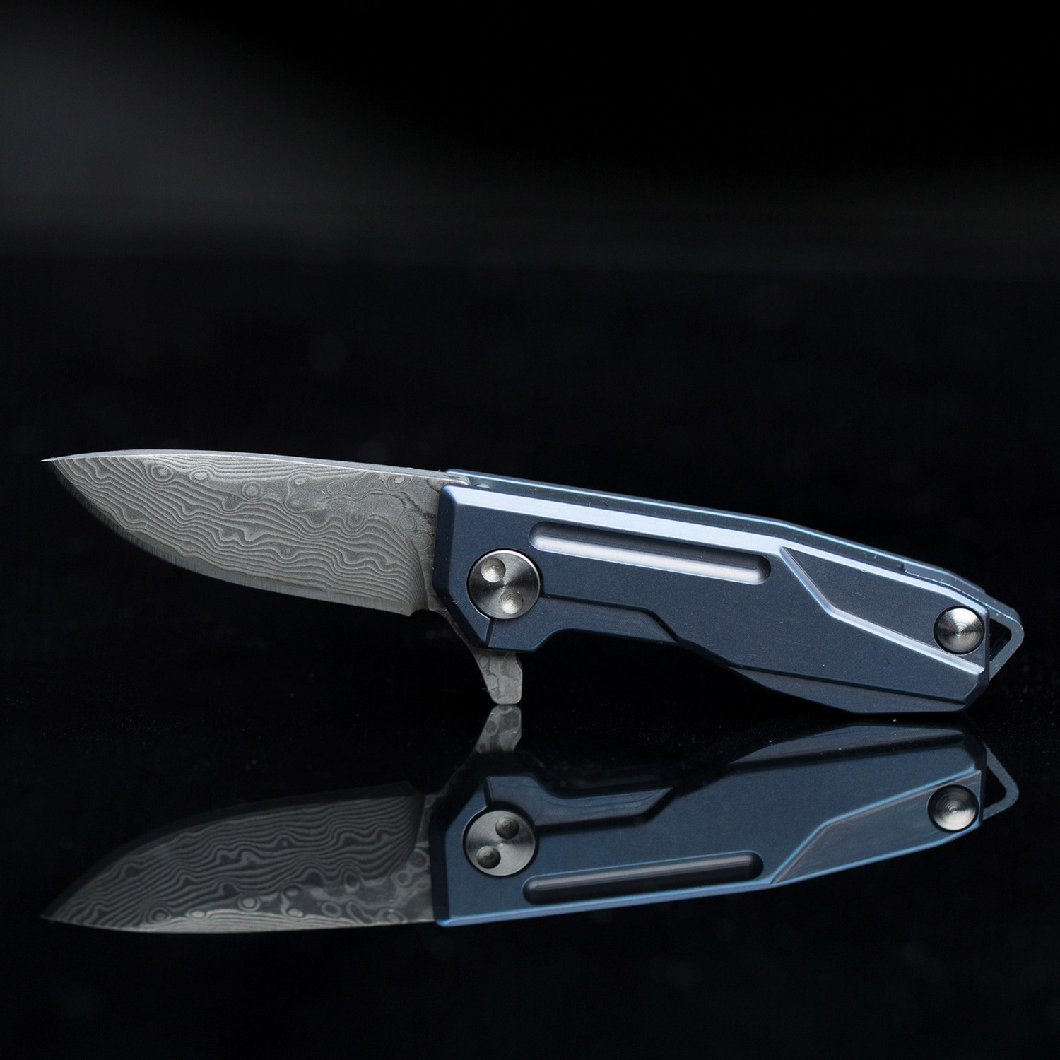 Ultra Nano Blade Damascus // Blue - SMRT - Touch of Modern