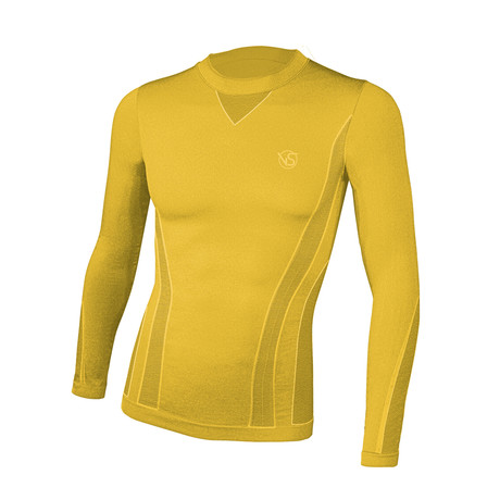 VivaSport 2 Thermal Long Sleeve T-Shirt // Yellow (S/M)
