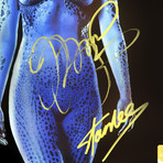 Mystique // Jennifer Lawrence + Stan Lee Signed Photo // Custom Frame