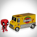 Deadpool Chimichanga Funko Pop Rides // Stan Lee Signed