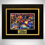 Wolverine Vs Deadpool // Greg Horn Signed Artwork // Custom Frame