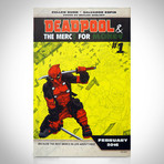 Deadpool #1 True Believers // Stan Lee Signed Comic // Custom Frame